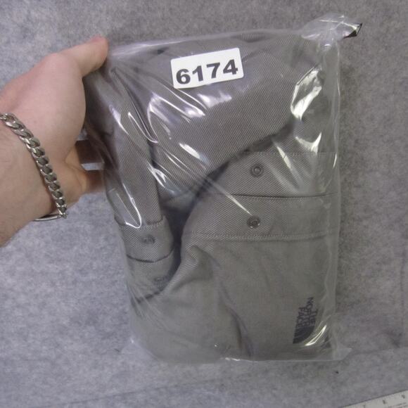 The North Face Jacket Womens Small Green Hooded Rain Shell Waterproof Coat - Picture 8 of 8